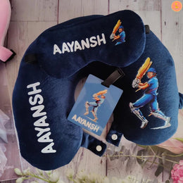 Travel set-  Neck pillow+ eye mask+ luggae tag+ pp cover