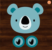 Placemat and Coasters – Bear