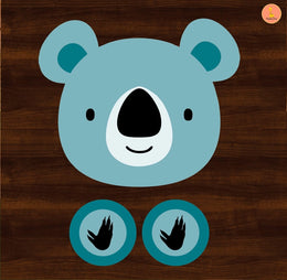 Placemat and Coasters – Bear