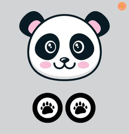 Placemat and Coasters – Panda