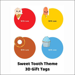 Sweet Tooth 3D Gift Tag