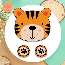 Placemat and Coasters – Tiger Cub